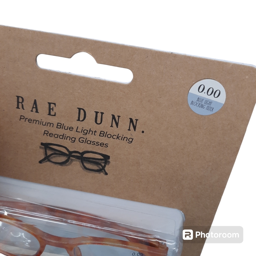 Rae Dunn Blue Light Blocking Glasses 2 Pairs with Case NEW - Picture 5 of 6